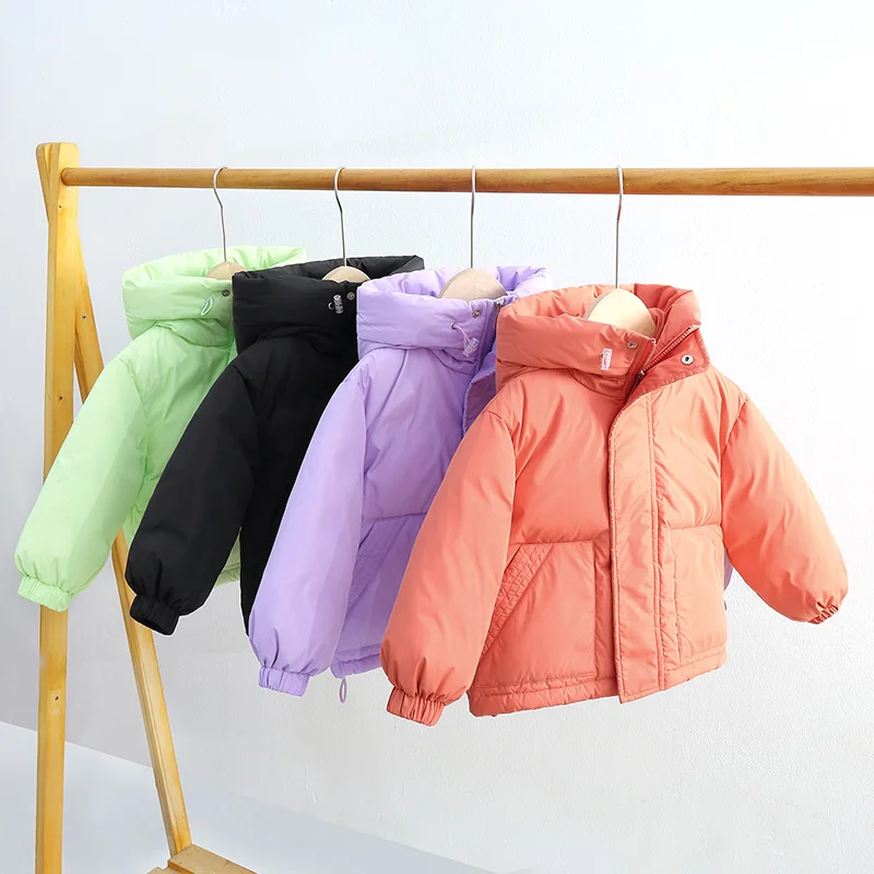 2020 Winter New Childrens Down Jacket Korean Style Plain Color Babys And Girls Hooded Zipper Coats Boys Fashion Outwears
2020 Winter New Childrens Down Jacket Korean Style Plain Color Babys And Girls Hooded Zipper Coats Boys Fashion Outwears