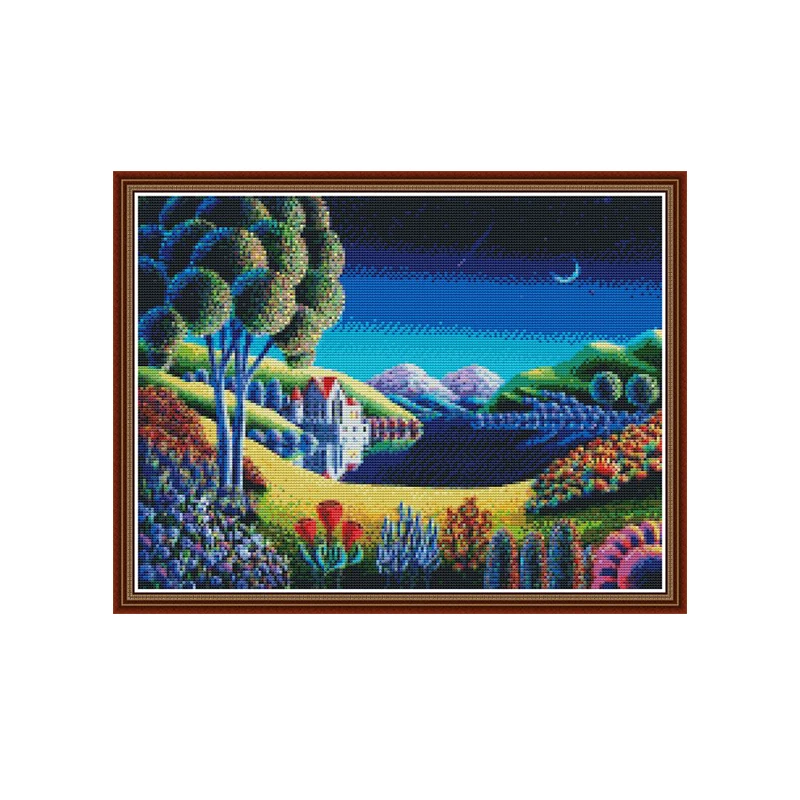 Joy Sunday Fantastic scenery Corss-Stitch Set Chidren Hand made DIY Embroidery Kits for Home Decor and Surprise Gift
Joy Sunday Fantastic scenery Corss-Stitch Set Chidren Hand made DIY Embroidery Kits for Home Decor and Surprise Gift