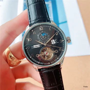 Brand Business Clock Men's Mechanical Watch Luxury Simple Manual Winding Waterproof Star Leather Bracelet Men's Sports Watch
Brand Business Clock Men's Mechanical Watch Luxury Simple Manual Winding Waterproof Star Leather Bracelet Men's Sports Watch