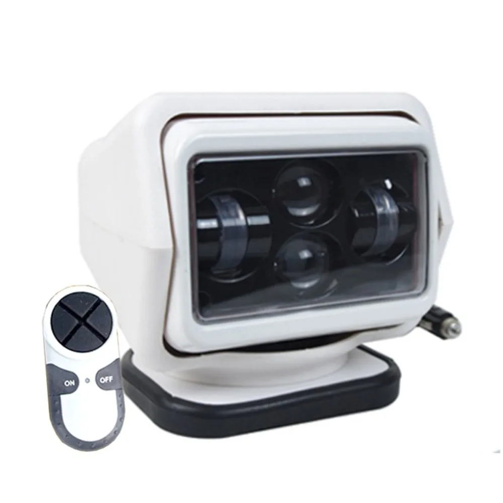1Pc 60W Wireless Led Marine Searchlight 12V 24V Led Searching Light Remote Control Spot Light Car Led Work Light 12V Hot
1Pc 60W Wireless Led Marine Searchlight 12V 24V Led Searching Light Remote Control Spot Light Car Led Work Light 12V Hot