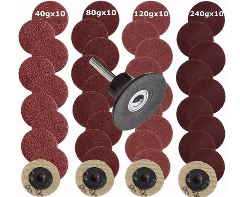2-Inch Turnlock Sanding Disc Torque Sand Disc/Polishing Pad/Emery Cloth Wheel SNAD Paper Disk/40/80/120/240-plus Tray
2-Inch Turnlock Sanding Disc Torque Sand Disc/Polishing Pad/Emery Cloth Wheel SNAD Paper Disk/40/80/120/240-plus Tray