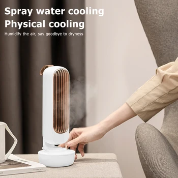 Portable Retro Bladeless Fan Summer Cooling Fan USB Air Conditioner Spray Humidifier Desktop Fan Air Cooler For Home Office
Portable Retro Bladeless Fan Summer Cooling Fan USB Air Conditioner Spray Humidifier Desktop Fan Air Cooler For Home Office