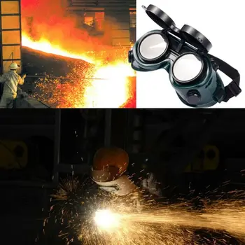 1* Welding Cutting Welders Safety Protective Goggles Glasses Dark Green Lenses
1* Welding Cutting Welders Safety Protective Goggles Glasses Dark Green Lenses