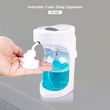 500ml Automatic Foam Soap Dispenser Wall Mounted Liquid Soap Dispenser Smart Machine Touchless Bathroom Kitchen Foam Dispensers
500ml Automatic Foam Soap Dispenser Wall Mounted Liquid Soap Dispenser Smart Machine Touchless Bathroom Kitchen Foam Dispensers