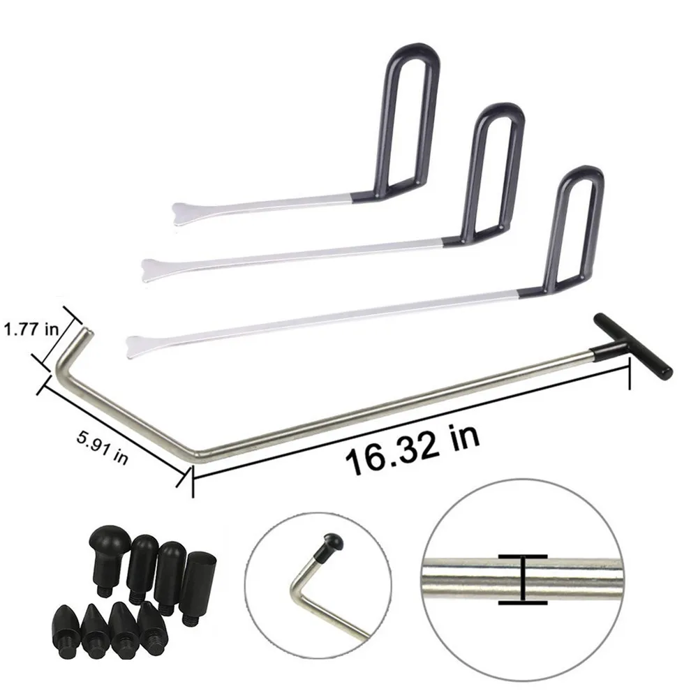 TOOLS PUSH ROD HOOKS PAINTLESS DENT REPAIR DENT PULLER CAR REMOVAL TOOLS TAP DOWN HAND TOOLS SET
TOOLS PUSH ROD HOOKS PAINTLESS DENT REPAIR DENT PULLER CAR REMOVAL TOOLS TAP DOWN HAND TOOLS SET