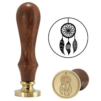 HOT-Novelty Copper Head Wooden Handle Flower Wax Seal Stamp Invite Letter Card Decor, Dreamcatcher
HOT-Novelty Copper Head Wooden Handle Flower Wax Seal Stamp Invite Letter Card Decor, Dreamcatcher