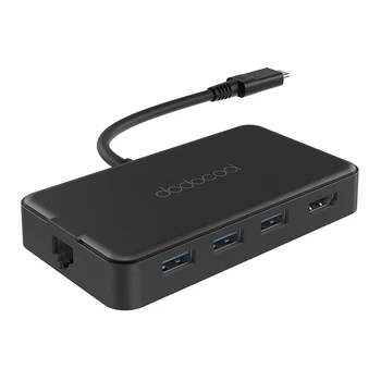 dodocool 8-in-1 Multifunction USB-C Hub with Type-C Power Delivery 4K Video HD Output Port Gigabit Ethernet Adapter
dodocool 8-in-1 Multifunction USB-C Hub with Type-C Power Delivery 4K Video HD Output Port Gigabit Ethernet Adapter