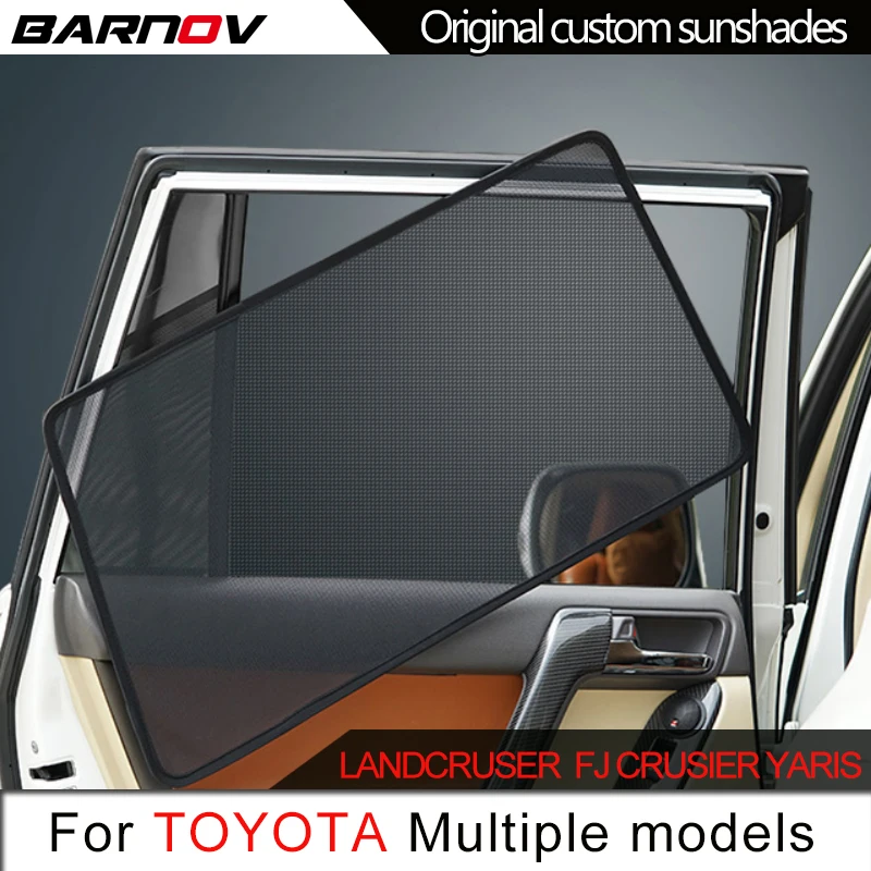 BARNOV Car Special Curtain Window SunShades Mesh Shade Blind Original Custom For TOYOTA LANDCRUSER 2000 FJ CRUSIER YARIS
BARNOV Car Special Curtain Window SunShades Mesh Shade Blind Original Custom For TOYOTA LANDCRUSER 2000 FJ CRUSIER YARIS