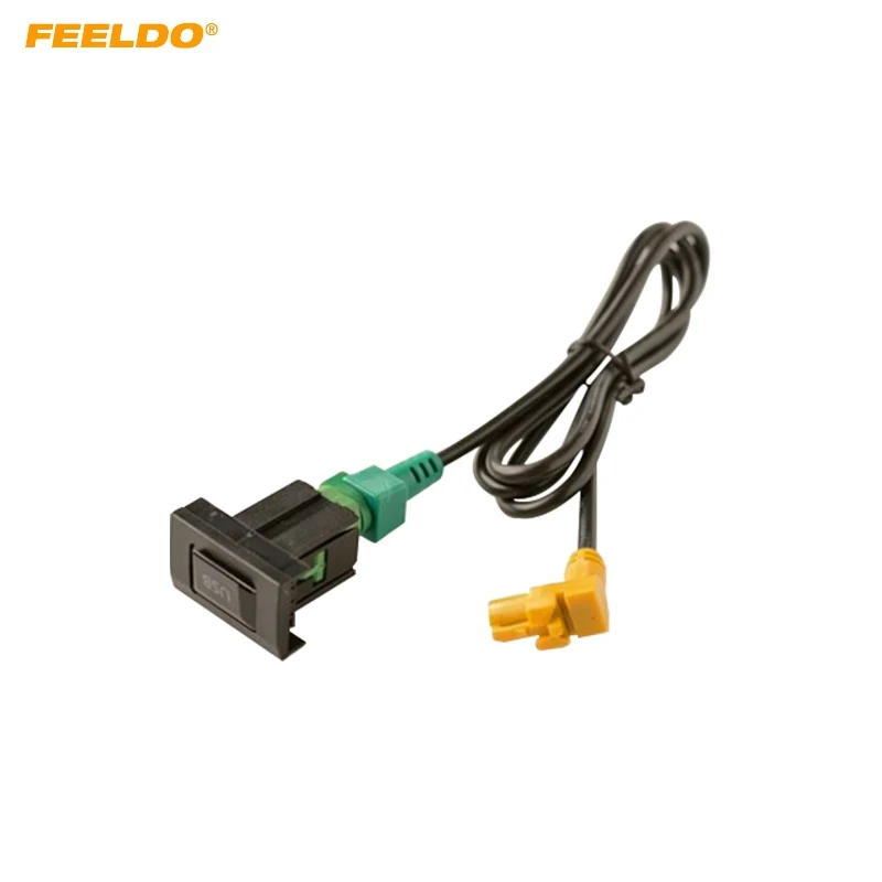 Автомобильный USB-адаптер FEELDO для передачи данных, кнопка переключения кабеля, жгут проводов для Volkswagen Audi Skoda, USB-кабель, аудиоадаптер
Автомобильный USB-адаптер FEELDO для передачи данных, кнопка переключения кабеля, жгут проводов для Volkswagen Audi Skoda, USB-кабель, аудиоадаптер