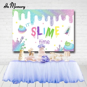 InMemory It's Slime Time Photography Backgrounds Coloful Slime Kids Birthday Party Backdrops Custom Photocall Vinyl Polyester
InMemory It's Slime Time Photography Backgrounds Coloful Slime Kids Birthday Party Backdrops Custom Photocall Vinyl Polyester
