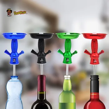 HONEYPUFF Aluminum Hookah Shisha Wine Bottle Hookah Stem Kit HOOKITUP Hookah Shisha With 3 Size Undertubes
HONEYPUFF Aluminum Hookah Shisha Wine Bottle Hookah Stem Kit HOOKITUP Hookah Shisha With 3 Size Undertubes