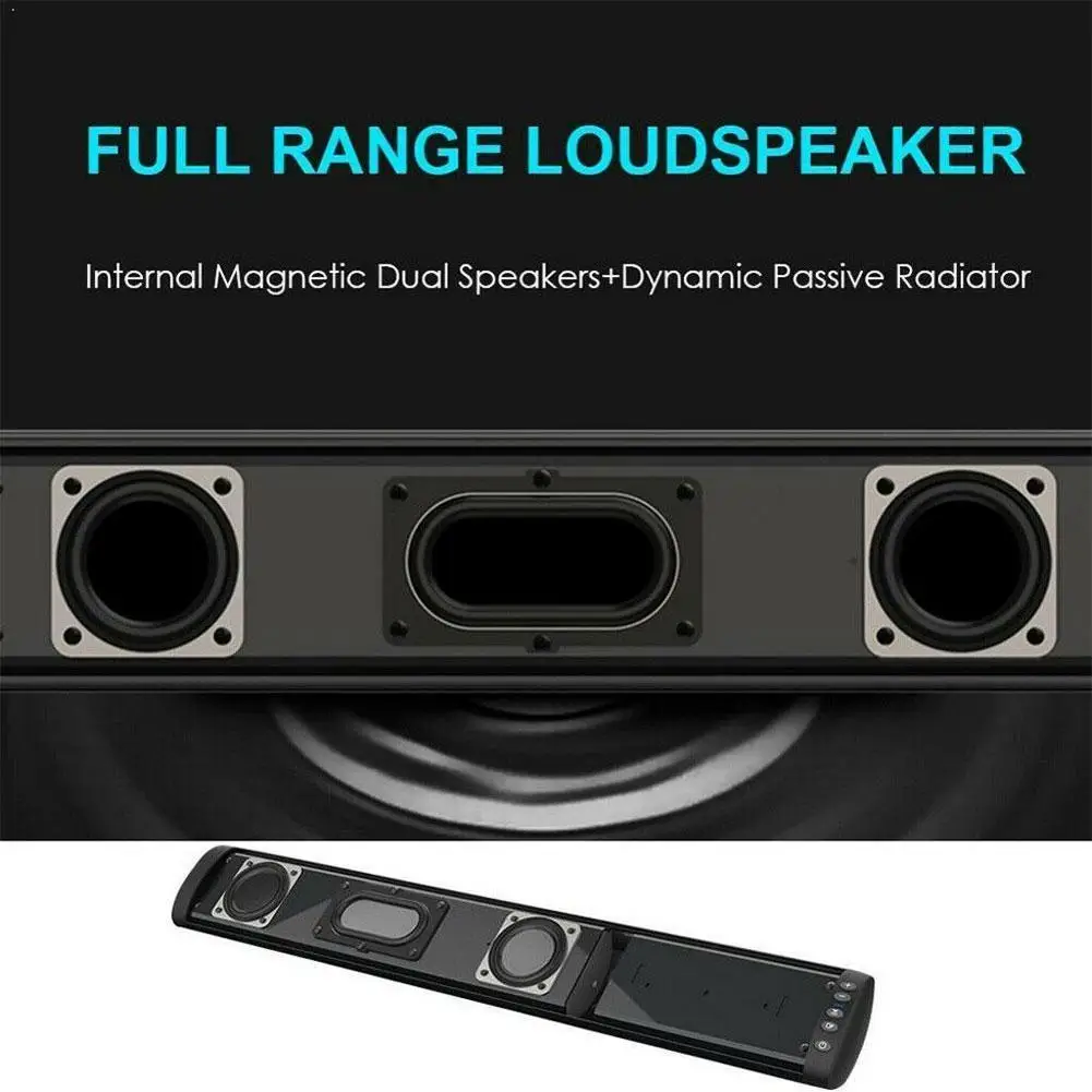 Upgraded version of Sound Blaster BS-41A wall-mounted bluetooth speaker long supports interconnection bluetooth sound TV TV Y9P3
Upgraded version of Sound Blaster BS-41A wall-mounted bluetooth speaker long supports interconnection bluetooth sound TV TV Y9P3