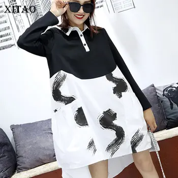 XITAO Women Fashion New Dress Elegant Pullover Small Fresh Patchwork Full Sleeve Pattern Print Vintage Casual Dress ZLL4586
XITAO Women Fashion New Dress Elegant Pullover Small Fresh Patchwork Full Sleeve Pattern Print Vintage Casual Dress ZLL4586