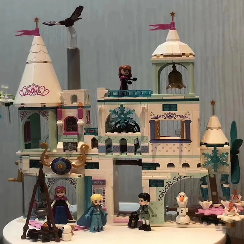 2020 NEW Dream Princess Castle Elsa Ice Castle Princess Anna Set Model Building Blocks Gifts Toys Compatible Legoinglys Friends
2020 NEW Dream Princess Castle Elsa Ice Castle Princess Anna Set Model Building Blocks Gifts Toys Compatible Legoinglys Friends
