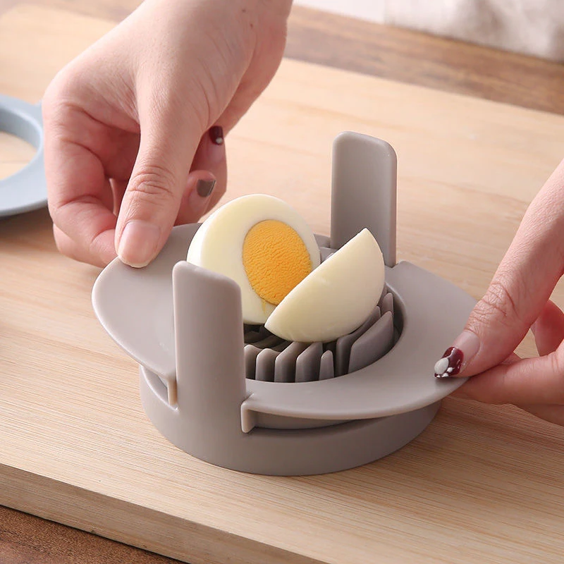Egg Slicer Multifunctional Upgrade of Cutter Cooking Tool Mold Artifact Gadgets Kitchen Utensils | Дом и сад