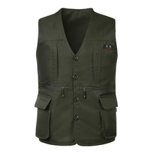 Middle-Aged And Elderly Morning Exercises Outdoor Activities Waistcoat Spring Autumn Multi-Pocket Dad Vest
Middle-Aged And Elderly Morning Exercises Outdoor Activities Waistcoat Spring Autumn Multi-Pocket Dad Vest