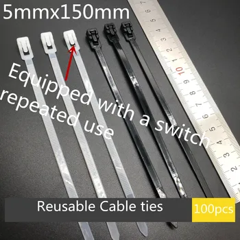 150mmreusable zip ties 100pcs Colored Plastics cable ties reusable UL Rohs Approved Loop Wrap Nylon zip ties BundleTies
150mmreusable zip ties 100pcs Colored Plastics cable ties reusable UL Rohs Approved Loop Wrap Nylon zip ties BundleTies