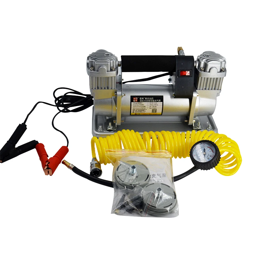 High-power car double-cylinder high-pressure air pump off-road vehicle suv car tire pump air play sand 12V
High-power car double-cylinder high-pressure air pump off-road vehicle suv car tire pump air play sand 12V