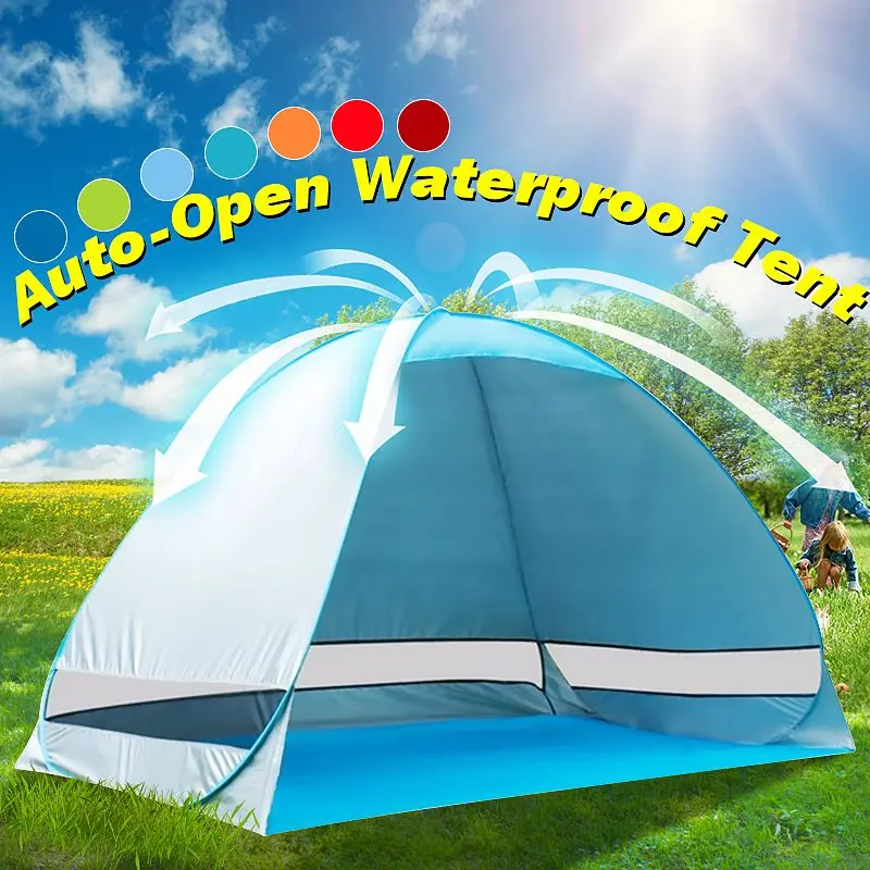 Automatic Camping Tent Ship From Beach Tent 2 Persons Tent Instant Po.p Up Open Anti UV Awning Tents Outdoor Sunshelter
Automatic Camping Tent Ship From Beach Tent 2 Persons Tent Instant Po.p Up Open Anti UV Awning Tents Outdoor Sunshelter