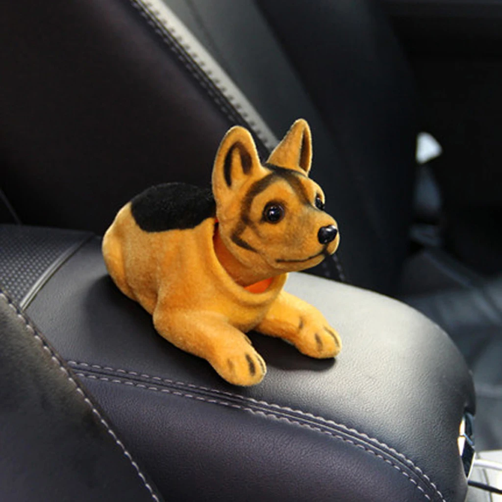 Shaking Head Lucky Dog Bobbing Heads Car Dash Puppy for Car Vehicle Decoration - Shepherd Dog Shaking Head Lucky Dog Bobbing Heads Car Dash Puppy for Car Vehicle Decoration - Shepherd Dog