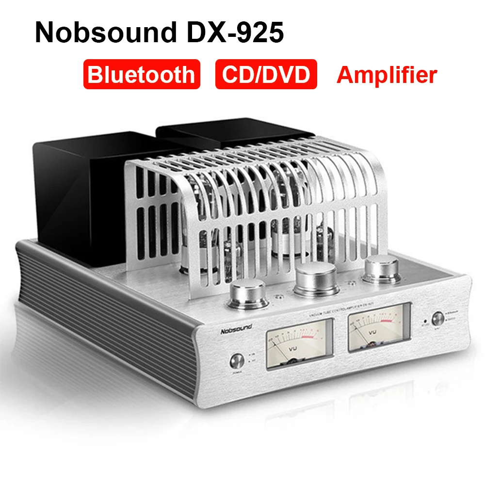 

Nobsound DX-925 Amplifier Hi-Fi Power Amplifier tube AMP Bluetooth Amplifier Hybrid Single-Ended Class A Power Amp