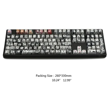 PBT 108 key Ahegao Keycap Dye Sublimation OEM Profile Anime Keyboard Keycap L4MD
PBT 108 key Ahegao Keycap Dye Sublimation OEM Profile Anime Keyboard Keycap L4MD