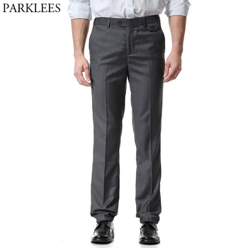 Solid Formal Dress Pants Mens Spring Autumn Business Slim Fit Man Suit Pant Office Casual Straight Men Trousers Pantalon Costume
Solid Formal Dress Pants Mens Spring Autumn Business Slim Fit Man Suit Pant Office Casual Straight Men Trousers Pantalon Costume