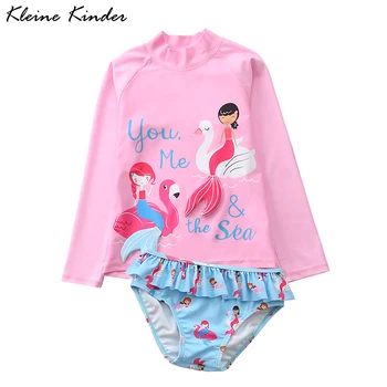 Two Pieces Baby Girls Bathing Suit Swimsuit for Children Long Sleeves Bikini Set Kids Cartoon Toddler Swimwear Swimming Costumes
Two Pieces Baby Girls Bathing Suit Swimsuit for Children Long Sleeves Bikini Set Kids Cartoon Toddler Swimwear Swimming Costumes