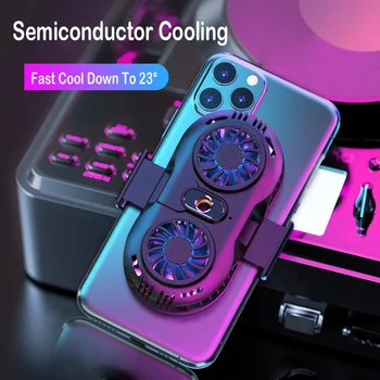 Mobile phone cooler 2 Fan Holder Cooling Pad Gamepad Game Gaming Shooter Mute Radiator Controller Heat Sink For iphone xiaomi
Mobile phone cooler 2 Fan Holder Cooling Pad Gamepad Game Gaming Shooter Mute Radiator Controller Heat Sink For iphone xiaomi