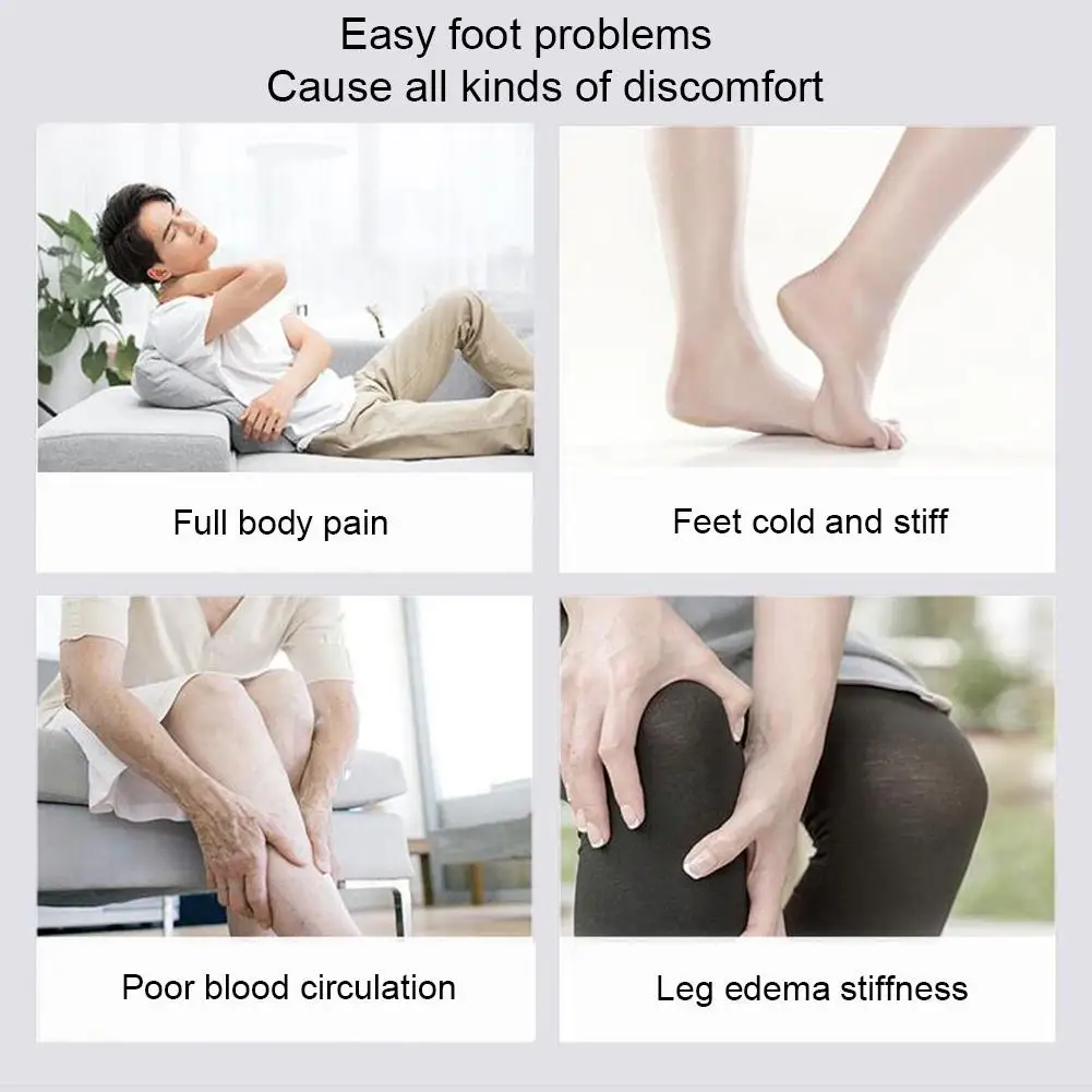 usb charging physiotherapy foot massage leg thin