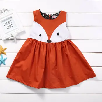 Baby Girls Toddler Kids Fox Princess Dress Children Party Wedding Sleeve Cute Tutu Dresses Beach 2019
Baby Girls Toddler Kids Fox Princess Dress Children Party Wedding Sleeve Cute Tutu Dresses Beach 2019