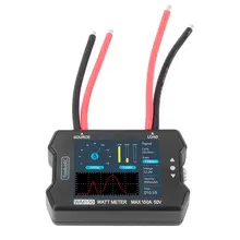 New ToolKitRC WM150 Advanced Watt Meter 1-50v 150A 2.4" TFT Screen Display Power Voltage Current Tester PWM Output For RC Models
New ToolKitRC WM150 Advanced Watt Meter 1-50v 150A 2.4" TFT Screen Display Power Voltage Current Tester PWM Output For RC Models