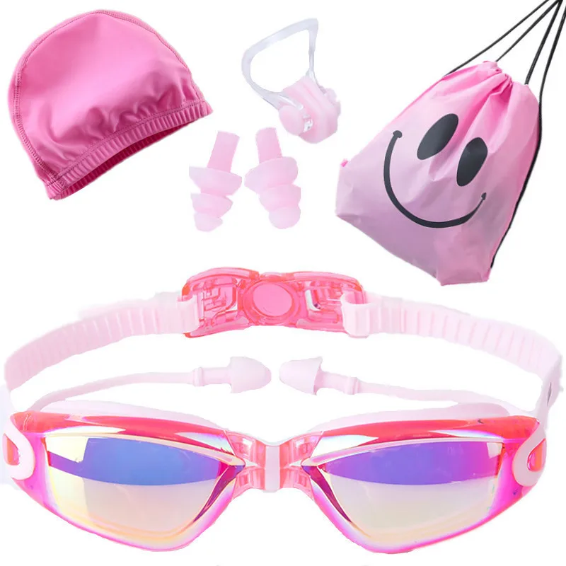 Girls Colorful Goggles 2019 New Style Waterproof Anti-fog Big Boy Diving Mask Children Goggle And Swimming Cap Outfit GIRL'S
Girls Colorful Goggles 2019 New Style Waterproof Anti-fog Big Boy Diving Mask Children Goggle And Swimming Cap Outfit GIRL'S