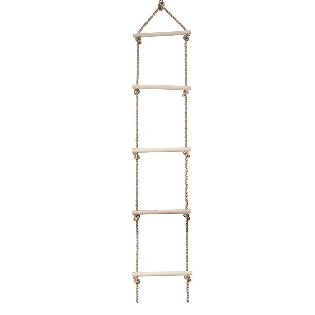 Outdoor Indoor Rope Ladder With 6 Wooden Rungs Rope Ladder Climbing Ladder Swing Toys For Chhildren Sport Gift
Outdoor Indoor Rope Ladder With 6 Wooden Rungs Rope Ladder Climbing Ladder Swing Toys For Chhildren Sport Gift