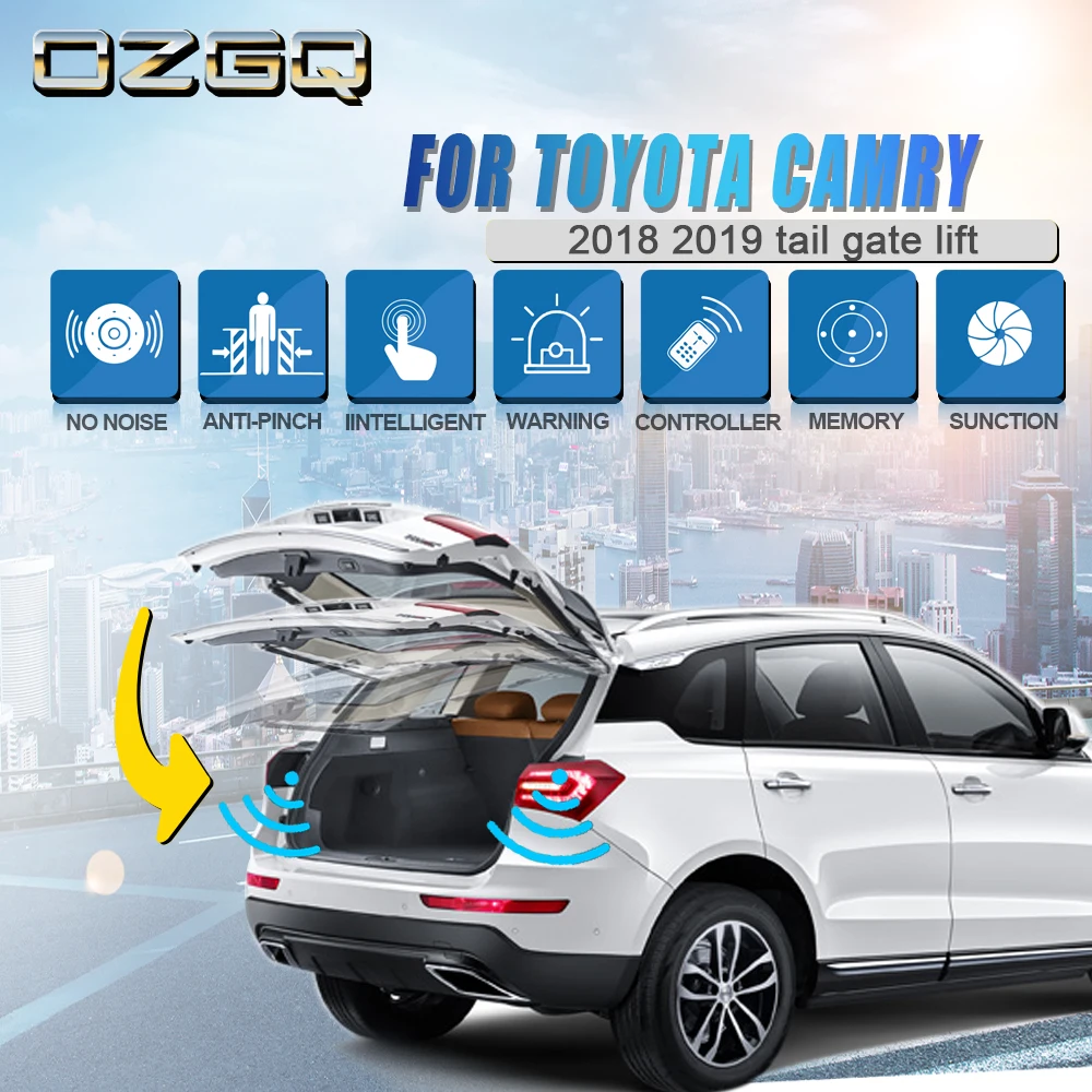OZGQ New Car Truck No Noise Anti-pinch Remote Control Auto Electric Power Tail Gate Lift For Toyota Camry 2018 2019 With Latch
OZGQ New Car Truck No Noise Anti-pinch Remote Control Auto Electric Power Tail Gate Lift For Toyota Camry 2018 2019 With Latch