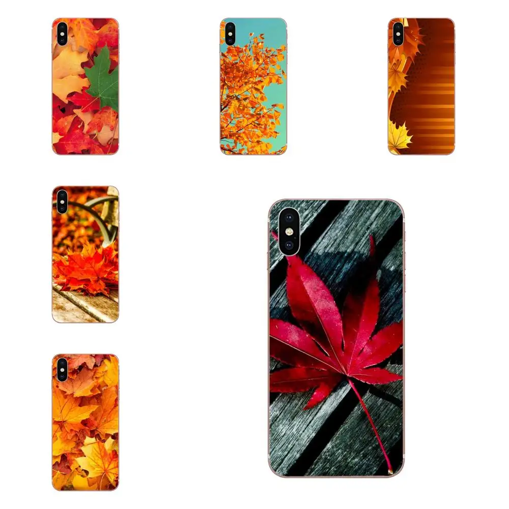 Falling Leaves Maple Leaf Autumn Cover Case For Huawei Honor Mate 7 7A 8 9 10 20 V8 V9 V10 G Lite Play Mini Pro P Smart | Мобильные