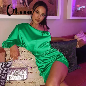 CNYISHE 2019 Autumn Winter Dress Women Fashion One shoulder Casual Sexy Club party Mini Dress Women Dresses Vestidos Robes femal 
CNYISHE 2019 Autumn Winter Dress Women Fashion One shoulder Casual Sexy Club party Mini Dress Women Dresses Vestidos Robes femal