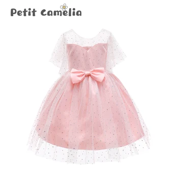 2020 Children Fairy Dress Princess 2020 Spring Summer New Kids Clothing Small Bright Dots Mesh Gauze Bow Flower Girl Dress
2020 Children Fairy Dress Princess 2020 Spring Summer New Kids Clothing Small Bright Dots Mesh Gauze Bow Flower Girl Dress