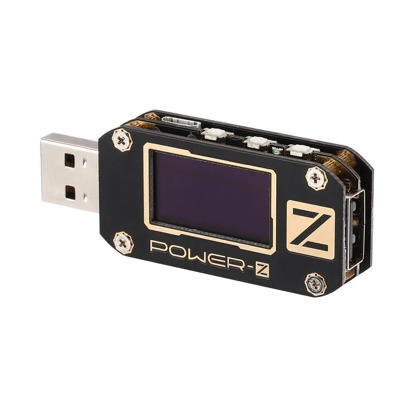 Charger LAB POWER-Z USB Tester PD Digital Voltage and Current Ripple Dual Type-C KM001 Meter Power Bank Detector
Charger LAB POWER-Z USB Tester PD Digital Voltage and Current Ripple Dual Type-C KM001 Meter Power Bank Detector