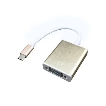Type C to VGA Adapter USB 3.1 USB C to Female VGA Adapter Cable for Macbook 12in Chromebook Pixel Lumia 950XL Galaxy S8/9 1080P
Type C to VGA Adapter USB 3.1 USB C to Female VGA Adapter Cable for Macbook 12in Chromebook Pixel Lumia 950XL Galaxy S8/9 1080P