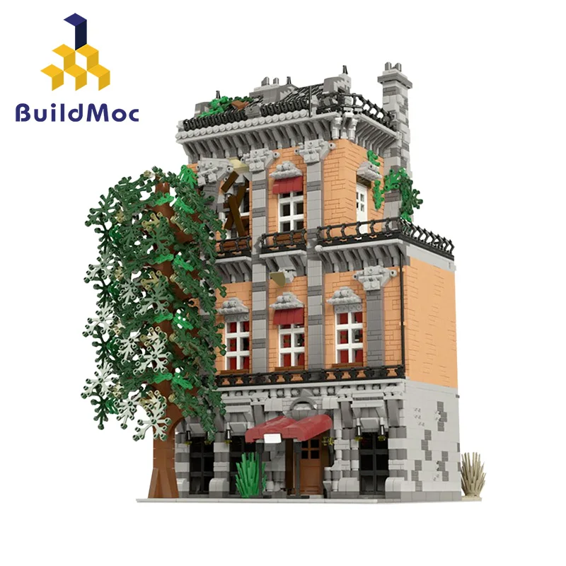 Buildmoc Building Blocks Mini Street City Old Town Hostel Street Tradition Architecture Model Bricks Educational Kids Toys
Buildmoc Building Blocks Mini Street City Old Town Hostel Street Tradition Architecture Model Bricks Educational Kids Toys