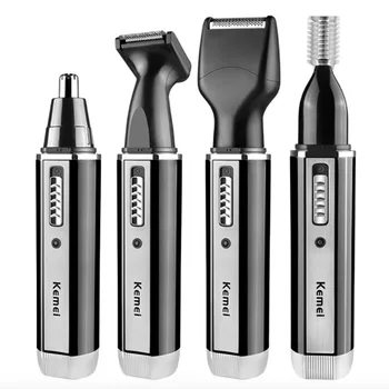 

4 in 1 Electric Nose Trimmer for Men Rechargeable depilador nariz neustrimmer recortador de pelo de la nariz tondeuse homme