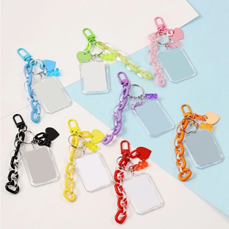 ID Photo Beaded Keychain Bag Hanging Key Chain Pendant Mobile Phone Chain Bag Decorative Accesories
ID Photo Beaded Keychain Bag Hanging Key Chain Pendant Mobile Phone Chain Bag Decorative Accesories
