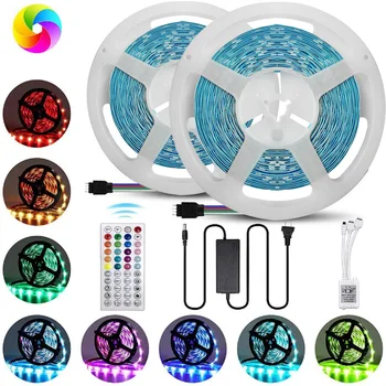 Color Change LED Strip Light APP Bluetooth Remote Control Timing Dimmable RGB Flexible Tape Ribbon Lamp for TV Backgrounds
Color Change LED Strip Light APP Bluetooth Remote Control Timing Dimmable RGB Flexible Tape Ribbon Lamp for TV Backgrounds