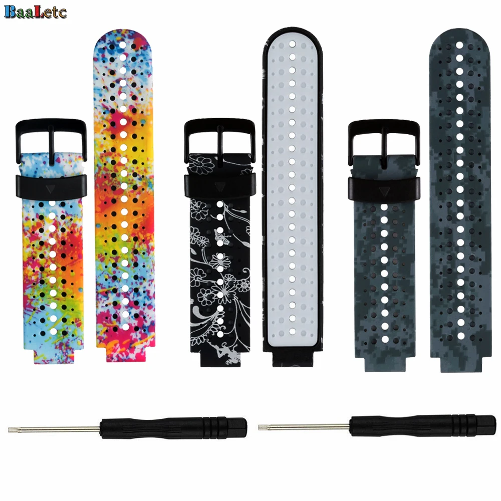 Baaletc Band For Garmin Forerunner Watch Band Silicone Replacement Strap for Garmin Forerunner 230/235/235Lite/220/620/630/735XT
Baaletc Band For Garmin Forerunner Watch Band Silicone Replacement Strap for Garmin Forerunner 230/235/235Lite/220/620/630/735XT