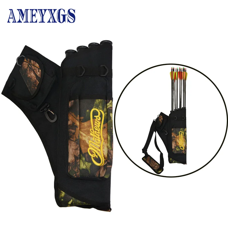 1pc Archery Arrow Quiver Bag Black/Camo Adjustable Belt 4 Tubes Shooting Bag for Bow And Arrow Waist Carry Hunting Accessories
1pc Archery Arrow Quiver Bag Black/Camo Adjustable Belt 4 Tubes Shooting Bag for Bow And Arrow Waist Carry Hunting Accessories