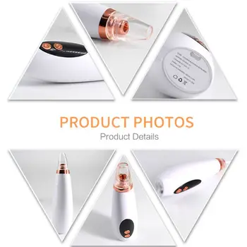 Mini Electric Vacuum Suction Pore Cleaner Face Cleansing Blackhead Extractor GXMC
Mini Electric Vacuum Suction Pore Cleaner Face Cleansing Blackhead Extractor GXMC