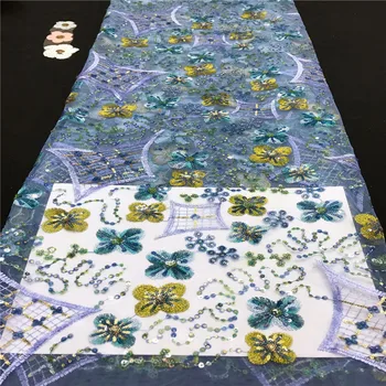 3d Sequins Lace Fabric High Quality African Evening Dress Fabric 2020 New Design Nigeria Sequined Embroidered Mesh Tulle Lace
3d Sequins Lace Fabric High Quality African Evening Dress Fabric 2020 New Design Nigeria Sequined Embroidered Mesh Tulle Lace