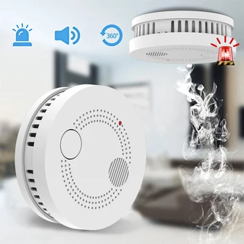 Spetu Smart WiFi Smoke Detector/Sensor And Security Alarm Sensor Fire Alarm Battery-Powered Stand by Up To 2 Years
Spetu Smart WiFi Smoke Detector/Sensor And Security Alarm Sensor Fire Alarm Battery-Powered Stand by Up To 2 Years