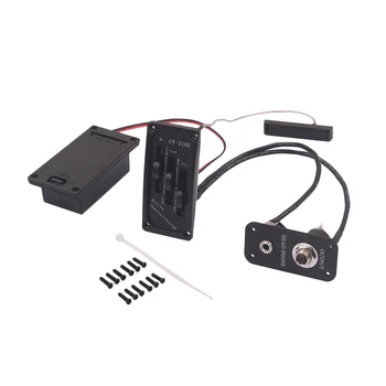 1 Set of Practical Convenient Durable Bridge Pickup EQ Preamp for Electric Violin
1 Set of Practical Convenient Durable Bridge Pickup EQ Preamp for Electric Violin